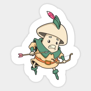 Roleplay Character - Ranger - Hunter - Mushroom Sticker